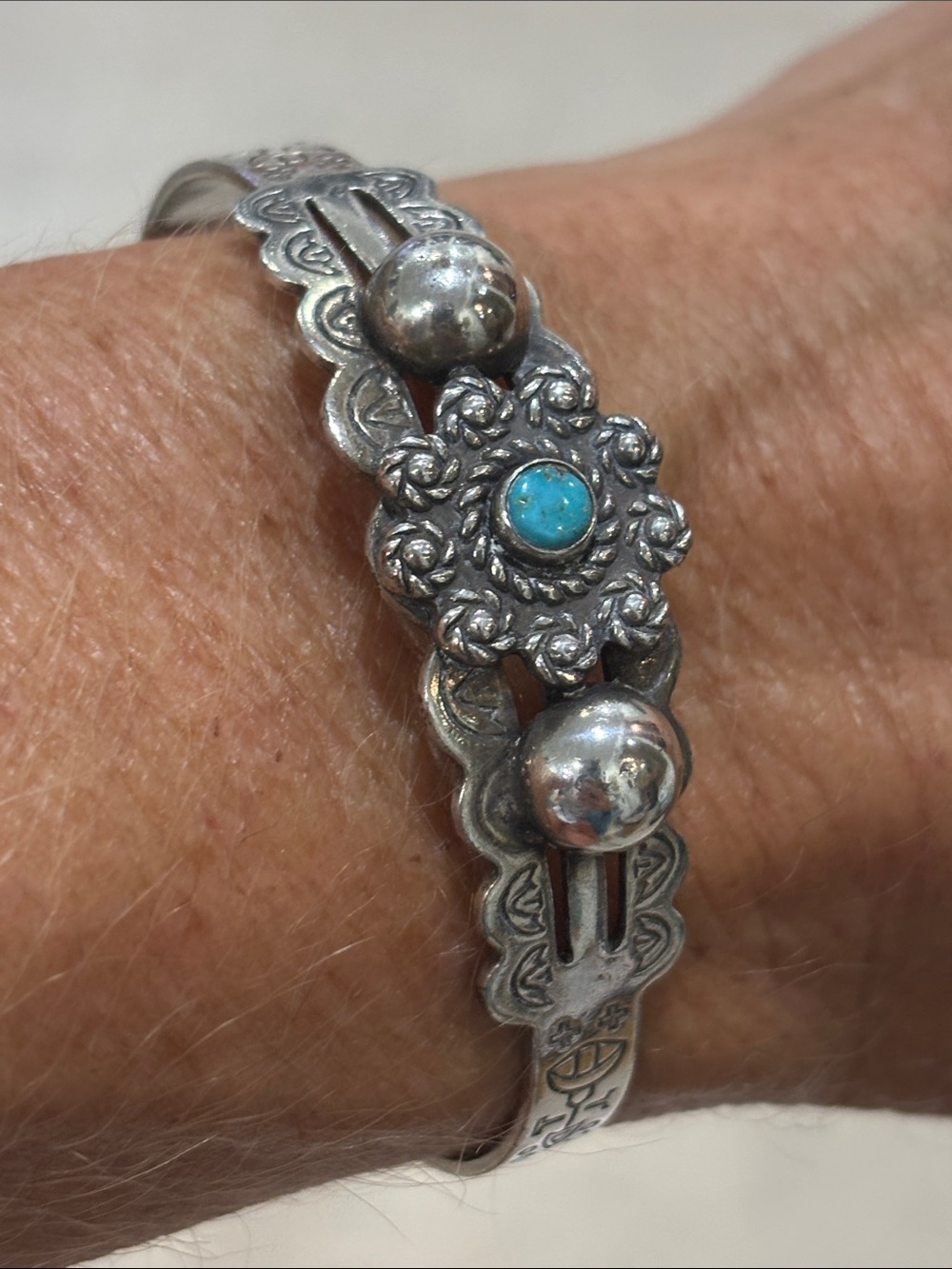 Southwest Turquoise Cuff Bracelet